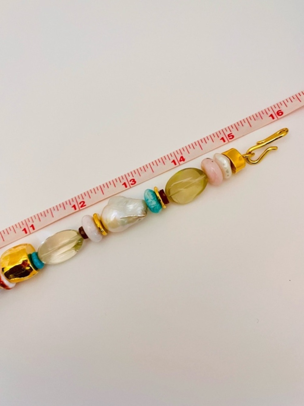 LIZZIE FORTUNATO Women's Mistflower Necklace In Apple - Picture 6 of 9